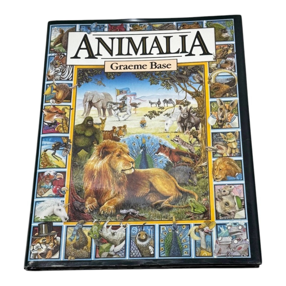Animalia Graeme‎ Base Hardcover DJ  First Edition 1987